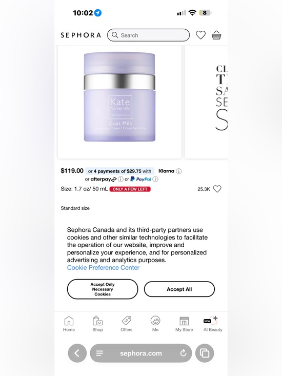 Kate Somerville Other - Kate Somerville Goat Milk Moisturizing Cream – Lavender Jar